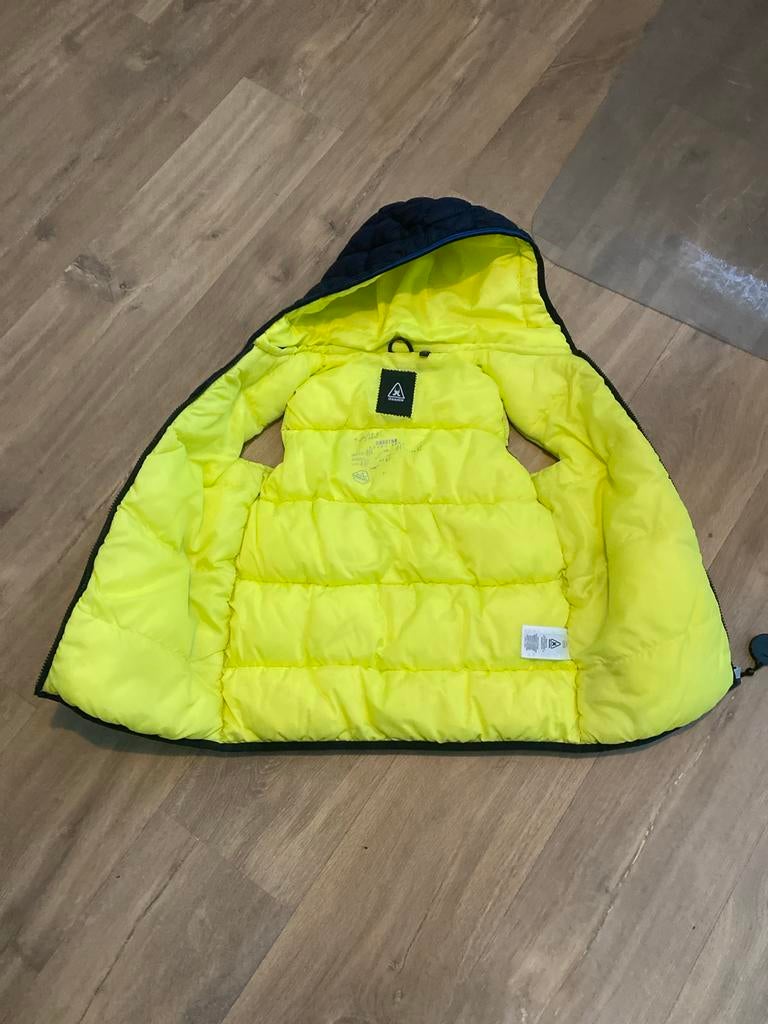 Gaastra kinder bodywarmer, geel/blauw, Kinderen en Baby's, Ophalen of Verzenden, Zo goed als nieuw, Jongen