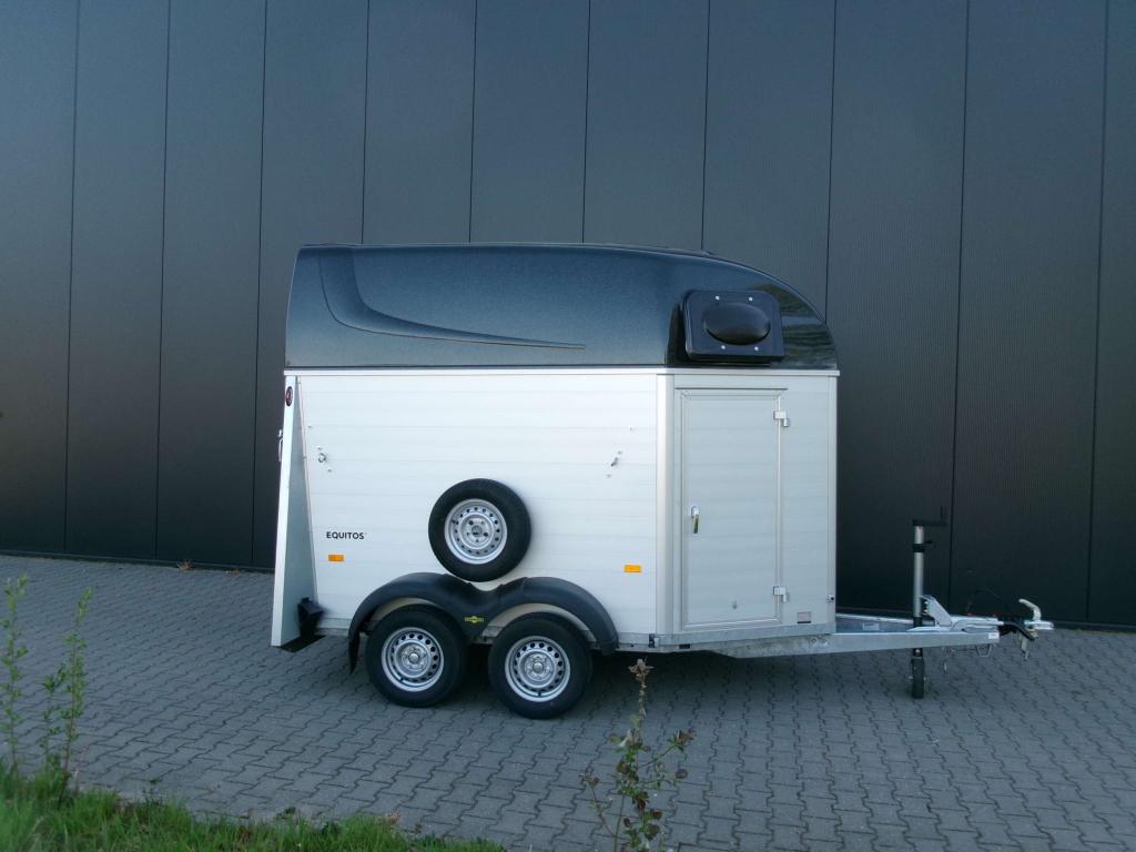 Humbaur 2 paards aluminium paardentrailer. Bouwj: Juli 2025., Dieren en Toebehoren, Niet ingevuld, Aluminium, Zo goed als nieuw