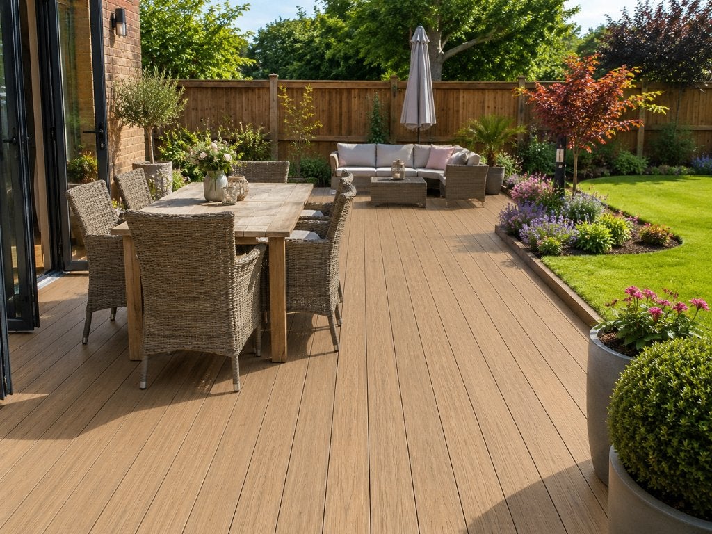 COMPOSIET VLONDERPLANKEN - DUMPPRIJS! €6,95 p/m | OP=OP, Tuin en Terras, Terrasdelen en Vlonders, Ophalen, Nieuw, Composiet