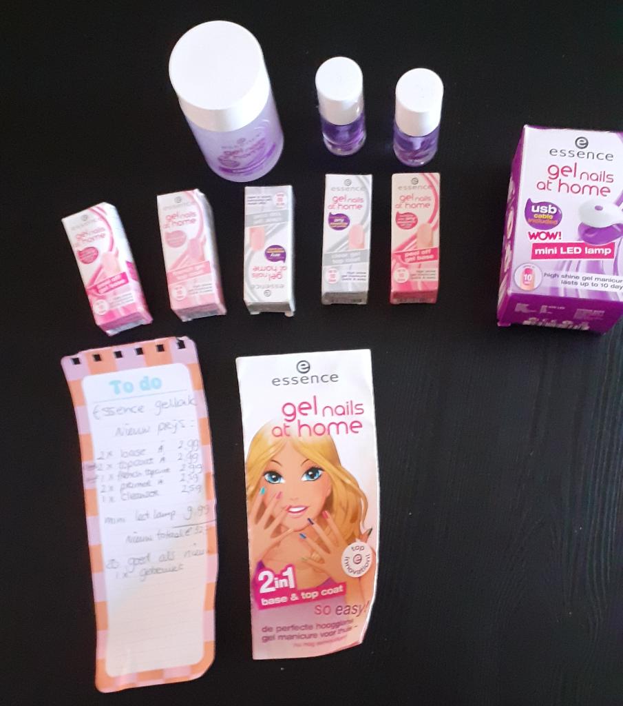 Gel Nagellak set, Overige kleuren, Ophalen of Verzenden, Zo goed als nieuw, Handen en Nagels