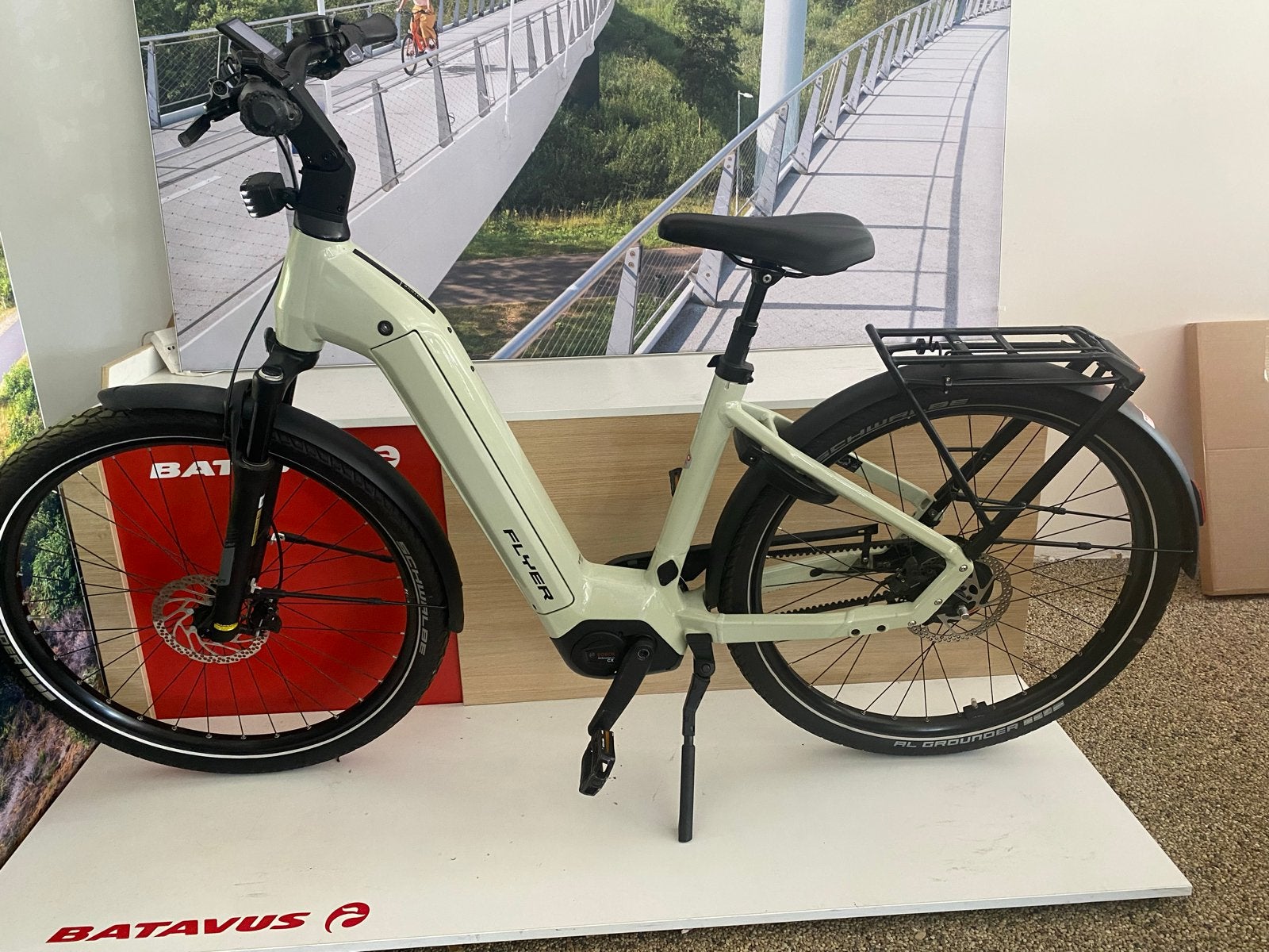 Flyer Gotour 7.23 Comfort E-bike met 750Wh accu, Zo goed als nieuw, 47 tot 51 cm, 50 km per accu of meer, Ophalen