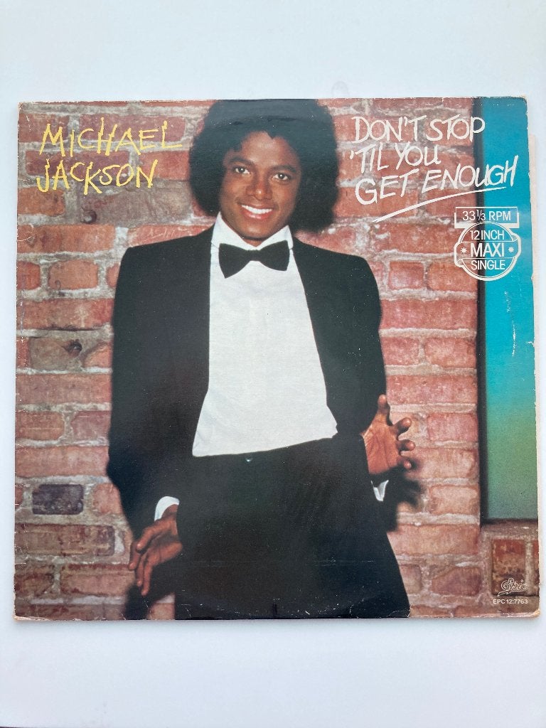 Michael Jackson - Don't Stop 'Til You Get Enough 12" Maxi, Gebruikt, Pop, Ophalen of Verzenden, EP