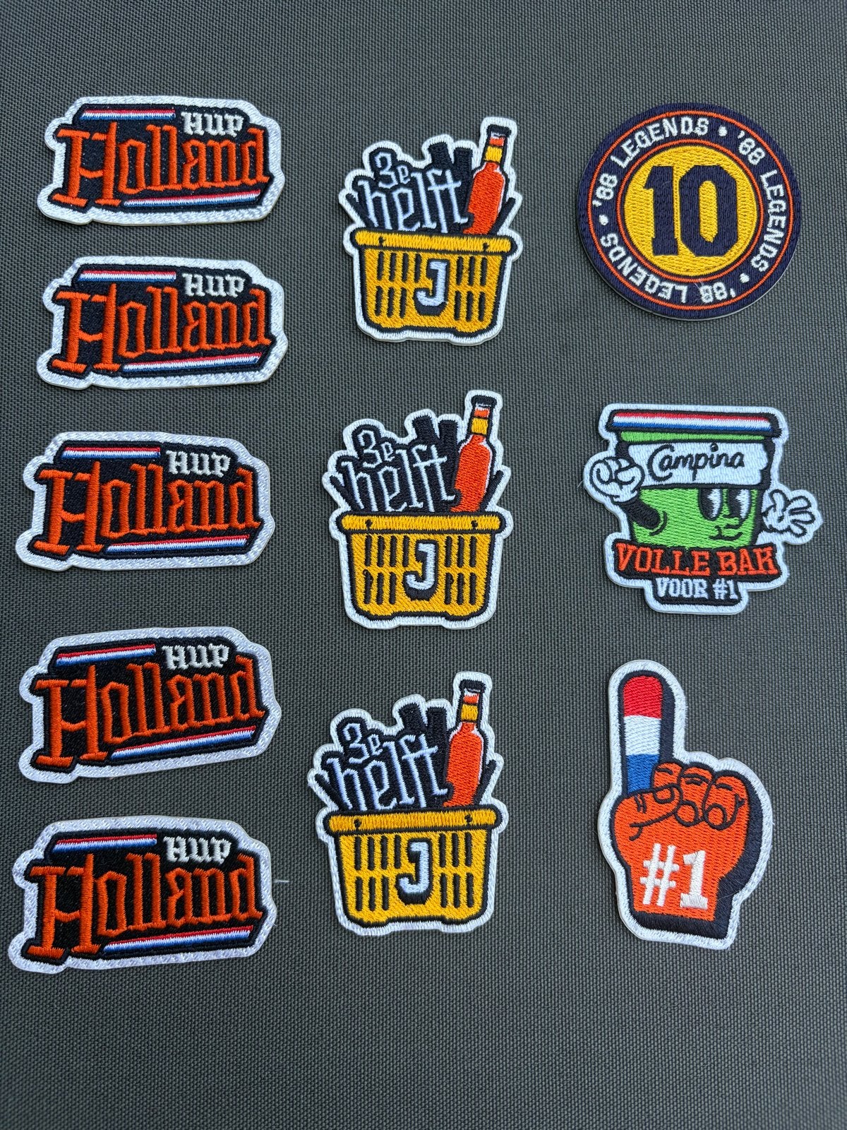 RUILEN : Diverse Jumbo  juich emblemen stickers, Verzamelen, Ophalen, Gebruikt, Overige binnenlandse clubs, Poster, Plaatje of Sticker