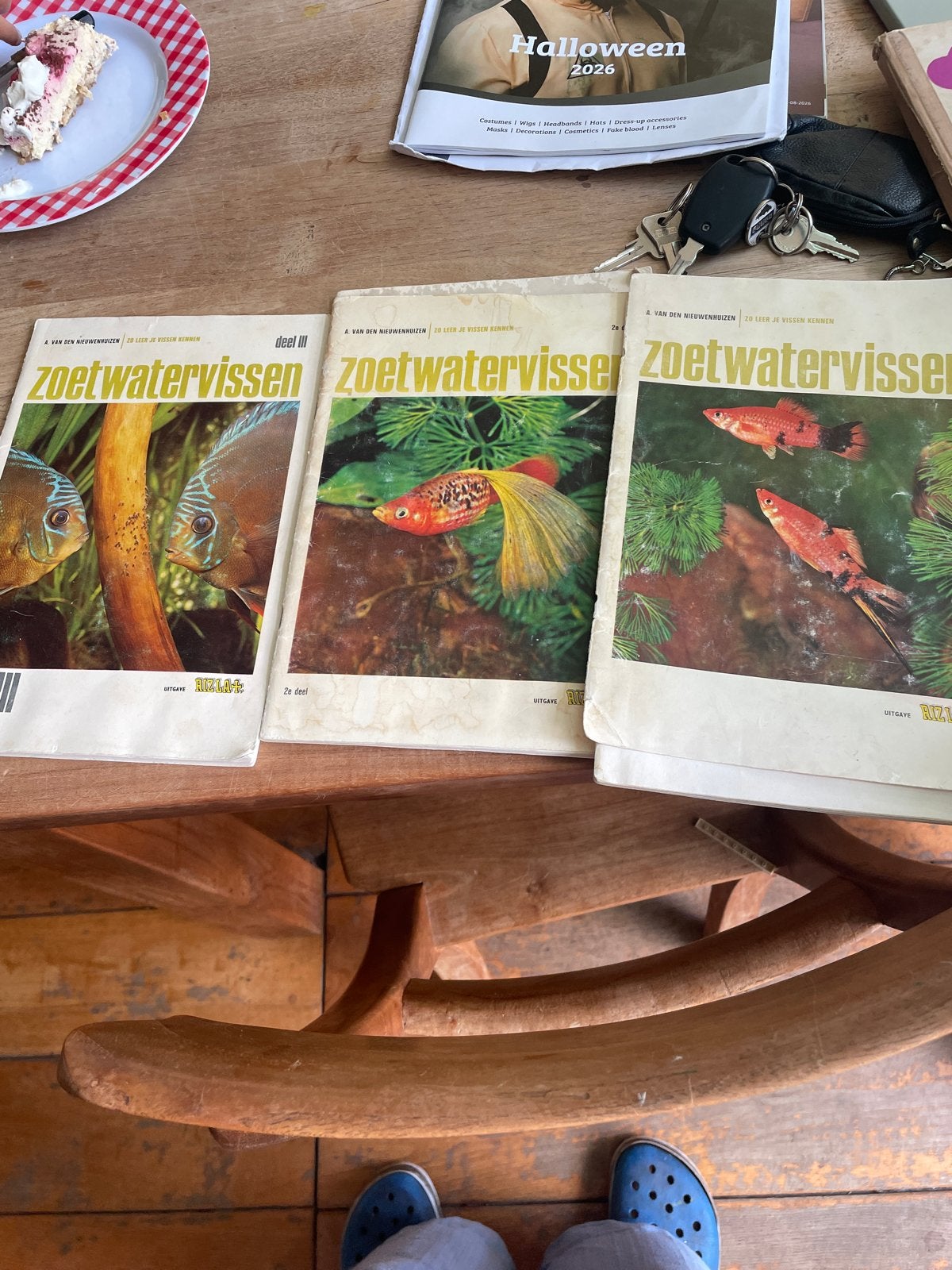Zoetwatervissen - Deel II en III (A. van den Nieuwenhuizen), Boeken, Ophalen of Verzenden, Gelezen, Overige onderwerpen