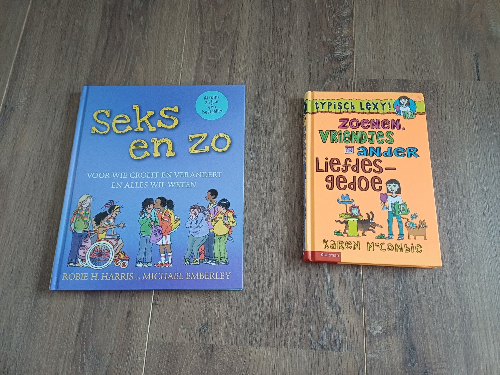Seks en Zo & Typisch Lexy! Zoenen, Vriendjes en Liefdesgedoe, Boeken, Ophalen of Verzenden, Gelezen, Robie H. Harris, Michael Emberley, Karen McCombie