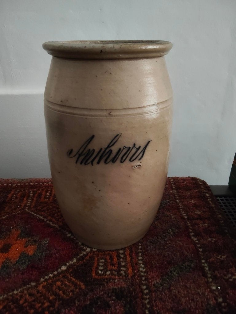 Keulse pot Anchovis, Ophalen of Verzenden