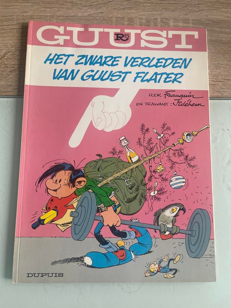Guust Flater - Het Zware Verleden van Guust Flater, Eén stripboek, Ophalen, Gelezen