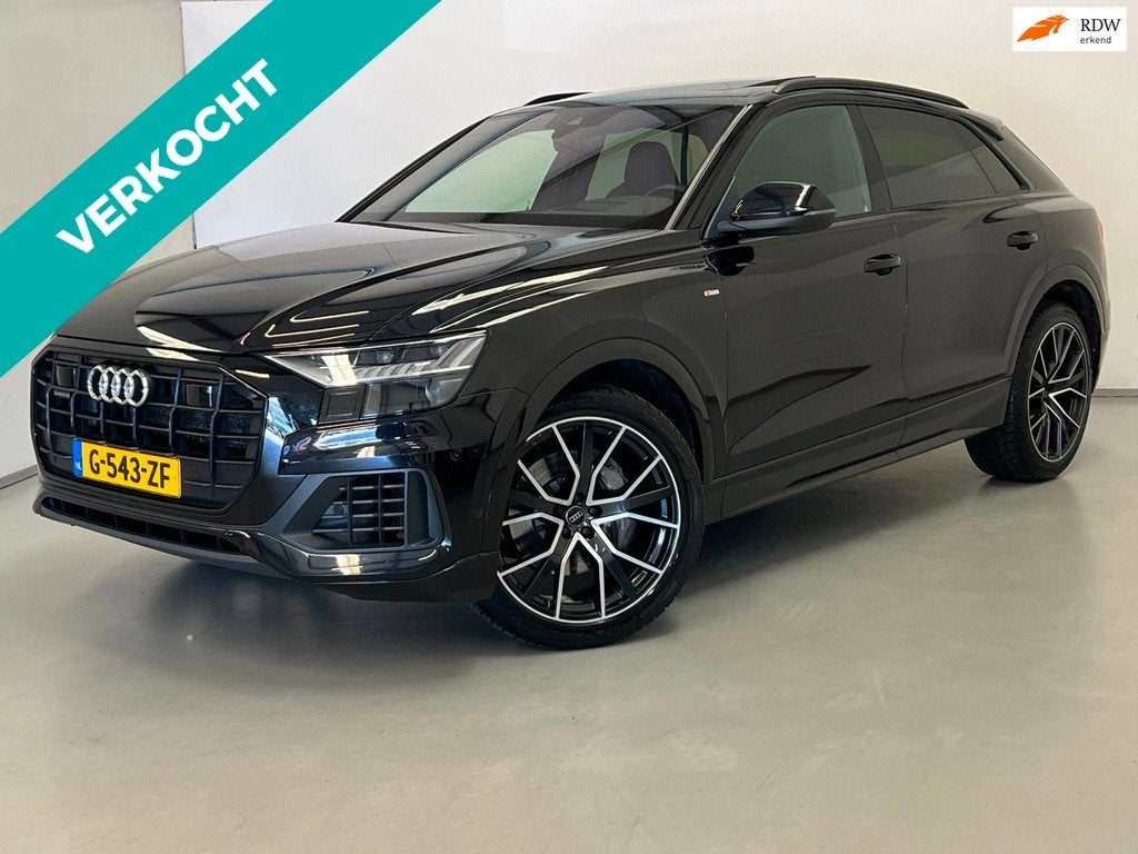 Audi Q8 50 TDI Quattro / S-line / Pano / B&O / Headup / ACC, Auto's, Audi, Bedrijf, Te koop, Q8, 360° camera, 4x4, ABS, Adaptive Cruise Control
