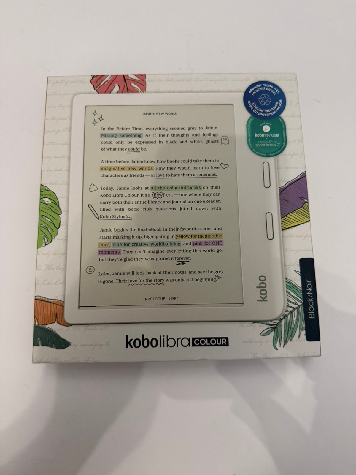Kobo Libra Colour 32 GB | Als nieuw | Garantie, Computers en Software, E-readers, Verzenden, Kobo, Kobo, Zo goed als nieuw