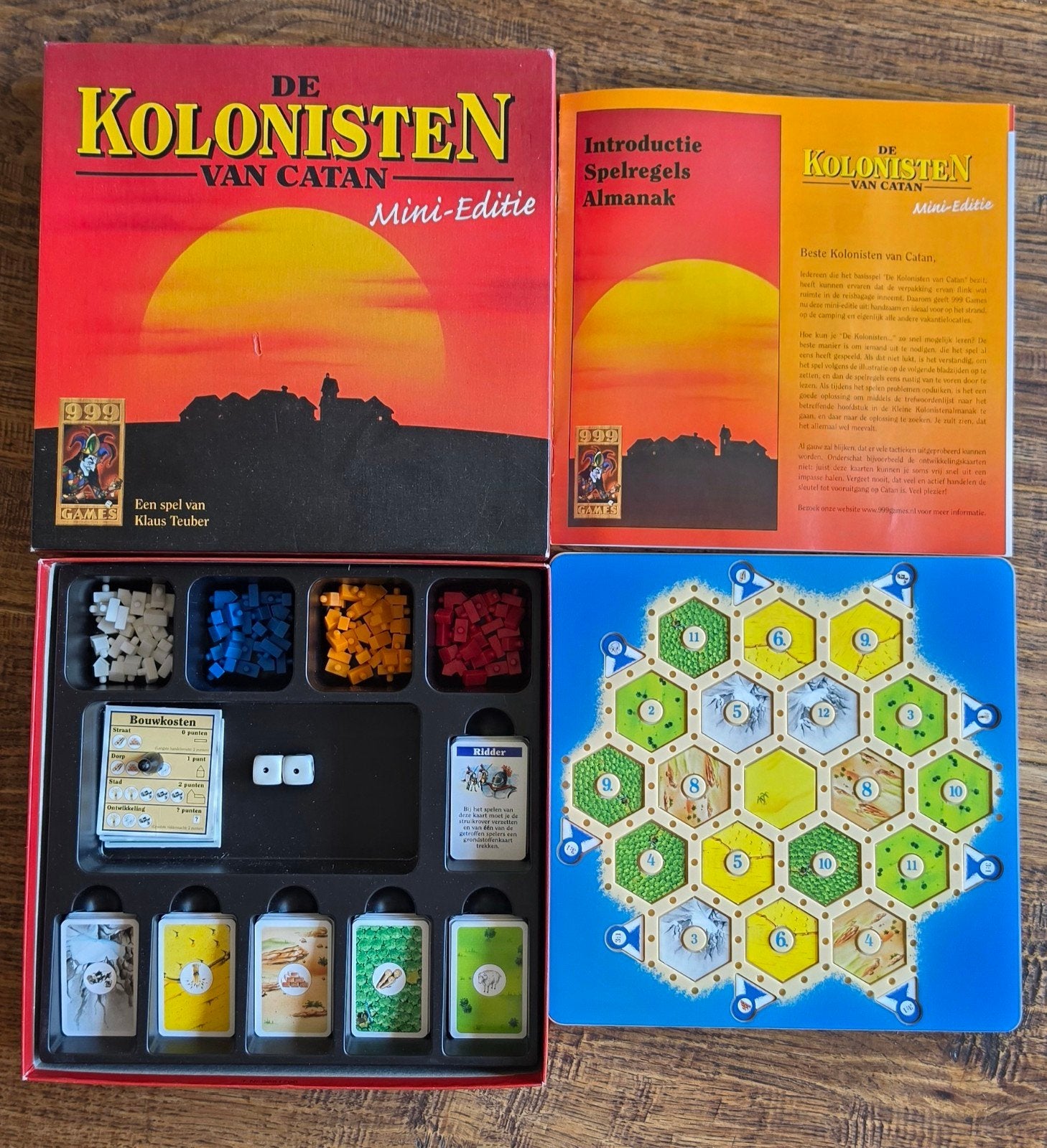 de Kolonisten van Catan mini editie, Ophalen of Verzenden
