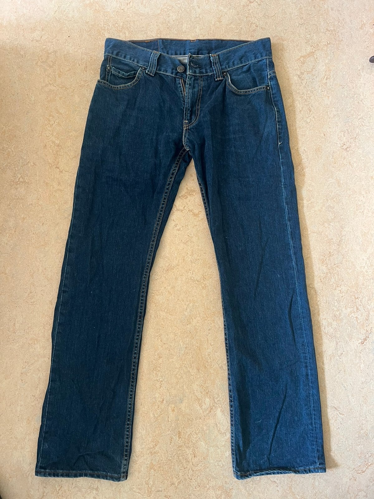 Levi’s 506, Ophalen of Verzenden, Zo goed als nieuw, Blauw, W30 - W32 (confectie 38/40)