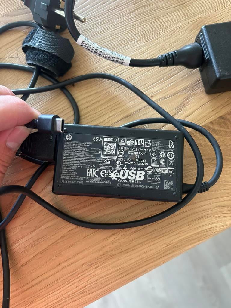 2x Dell adapter/ oplader 65Watt USB-C, Ophalen of Verzenden, Zo goed als nieuw