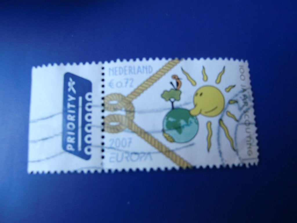 Nederland 2007 - 100jr. Scouting - gest., Postzegels en Munten, Verzenden, Na 1940, Gestempeld
