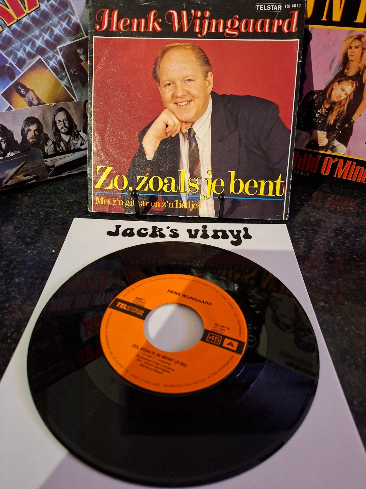 Henk Wijngaard - Zo, zoals je bent (Vinyl Single)1989, 7 inch, Ophalen of Verzenden, Fotohoes, Overige typen