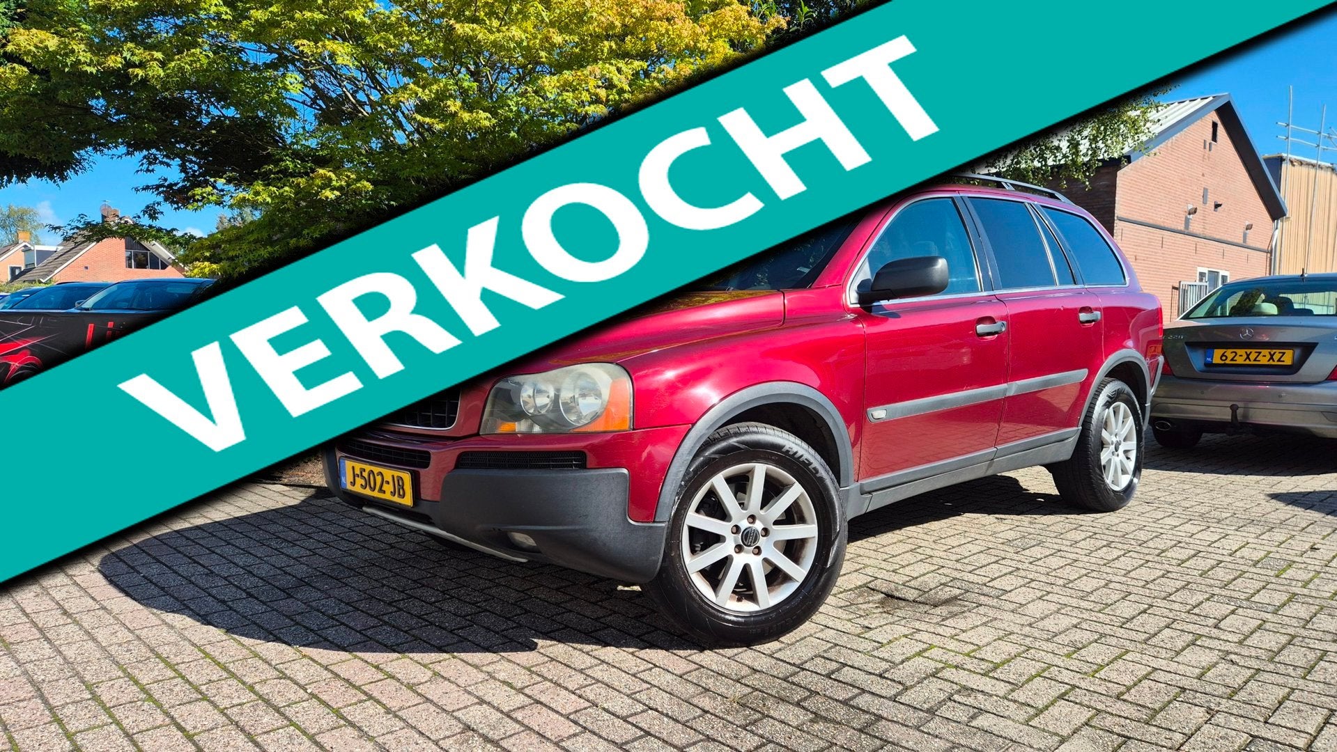 Volvo XC90 2.4 D5 Elan 7 pers-clima-4WD, Auto's, Gebruikt, Zwart, 255 €/maand, 163 pk