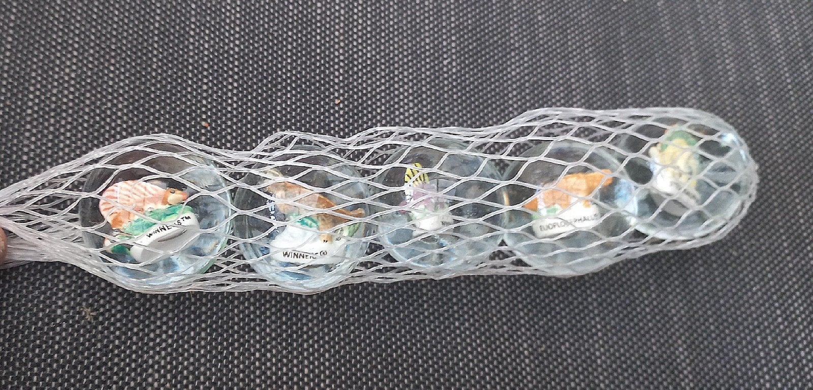 Set van 5 glazen knikkers met dierenfiguren, Ophalen of Verzenden, Nieuw