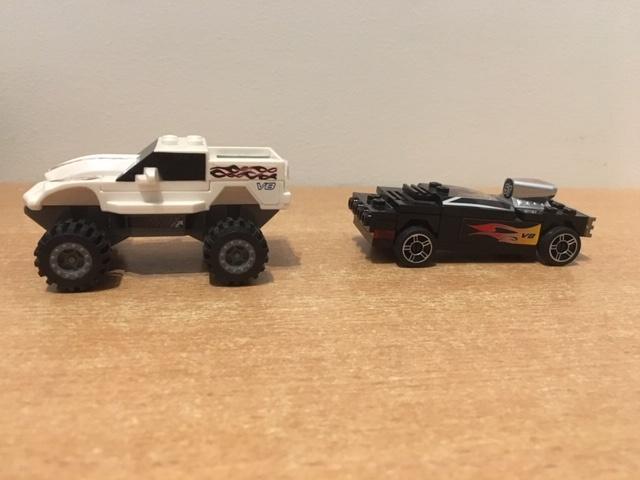 lego race auto's, City, Lego, Ophalen of Verzenden, Zo goed als nieuw