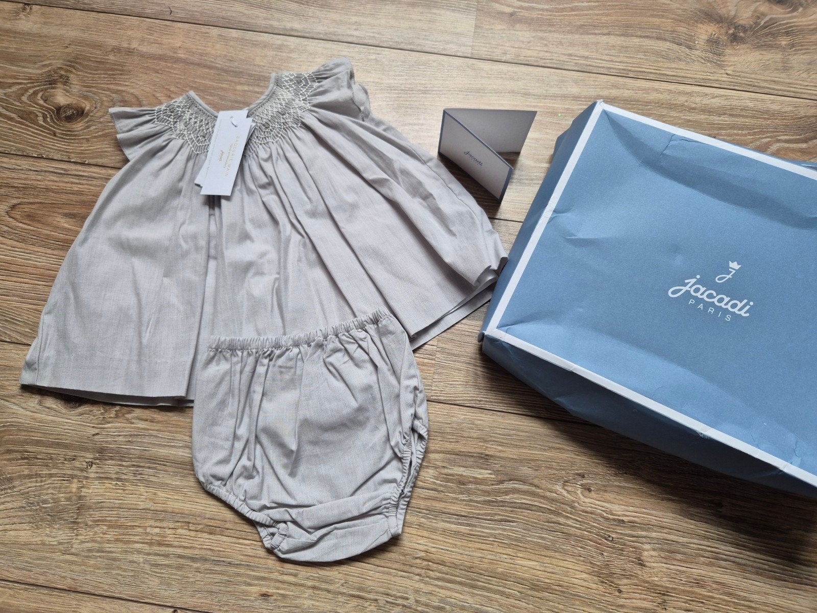Jacadi baby jurkje maat 62  nieuw, Jurkje of Rokje, Nieuw, Ophalen of Verzenden, Jacadi