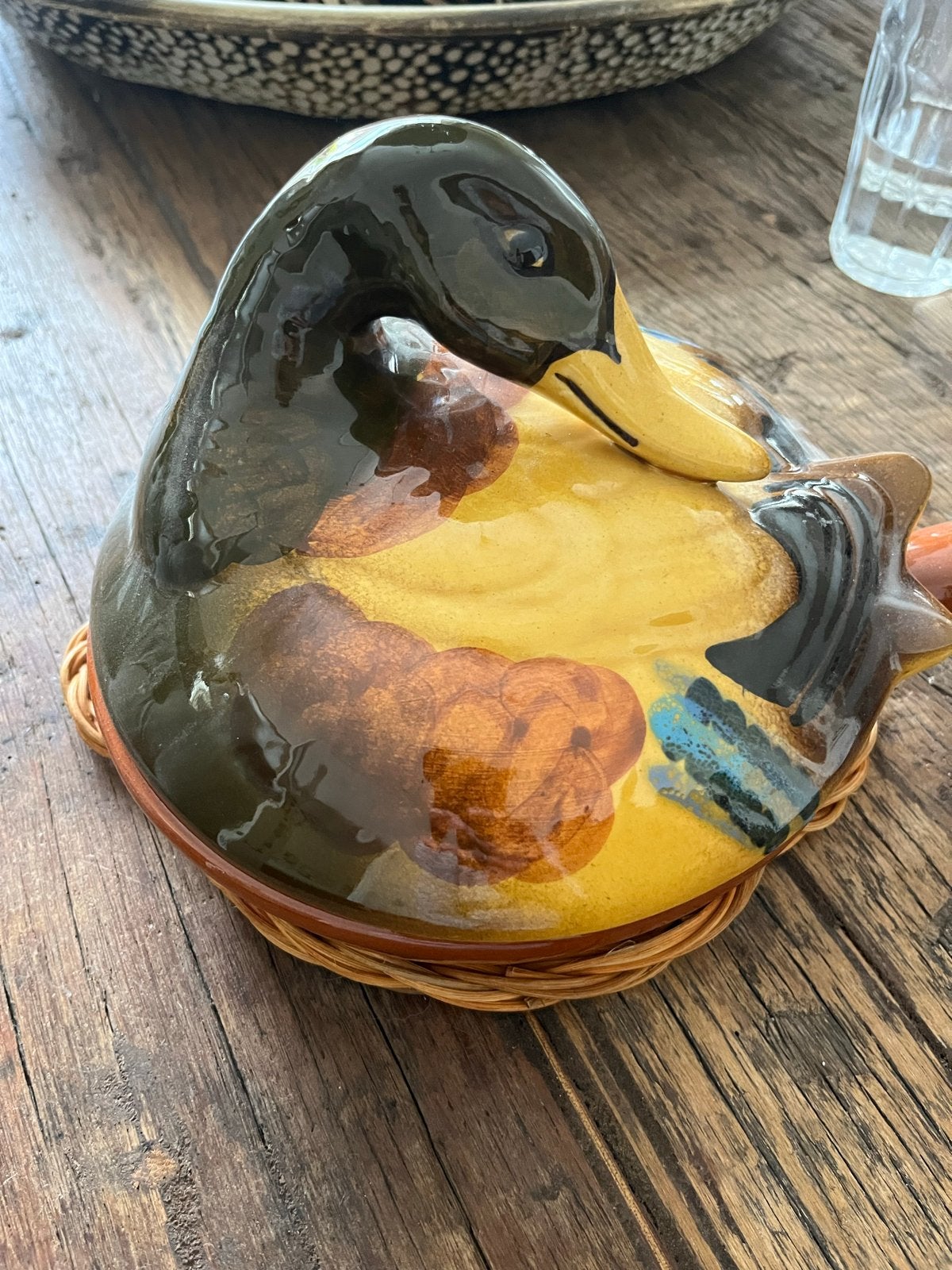 Keramische eenden terrine van Ceramicas Arcola, Antiek en Kunst, Ophalen of Verzenden
