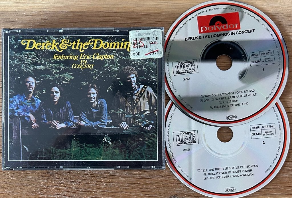 DEREK & DOMINOES - In concert ( 2CD ), Ophalen of Verzenden, Zo goed als nieuw, Blues Rock, Live-album
