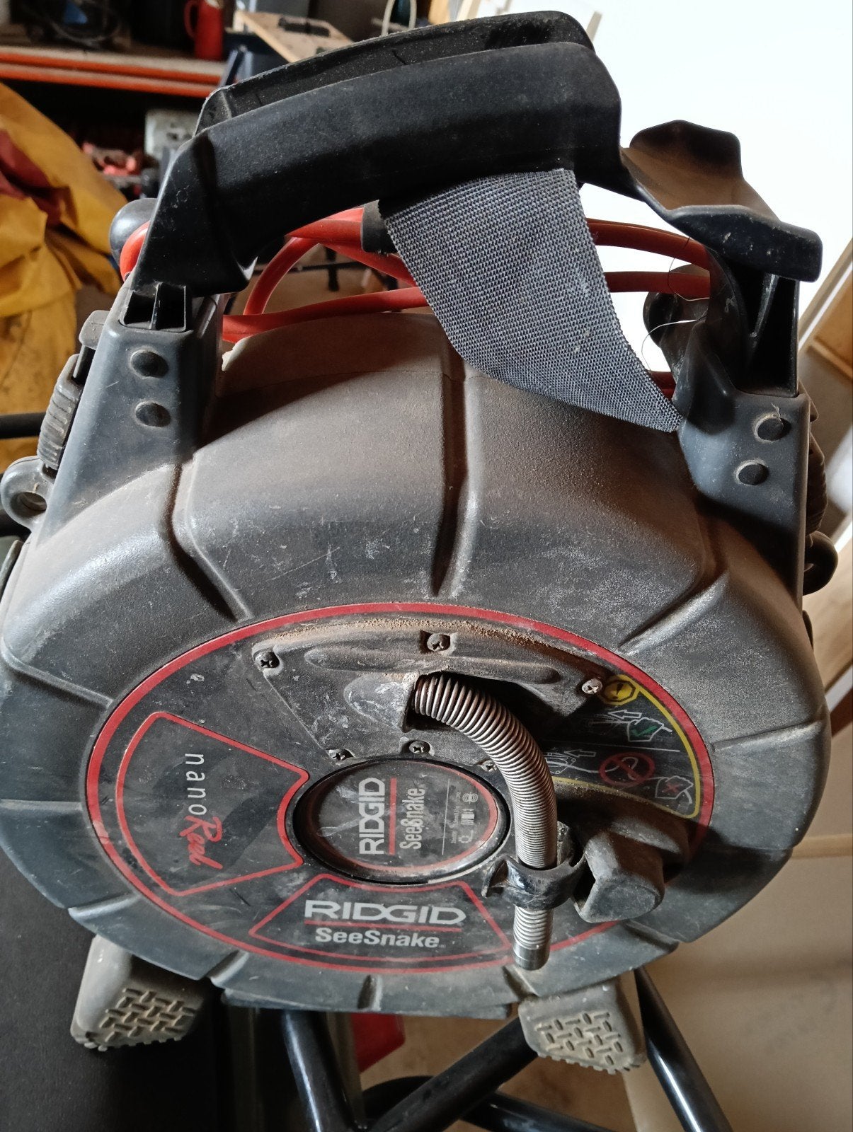Ridgid SeeSnake NanoReel + CA350, Ophalen of Verzenden, Zo goed als nieuw