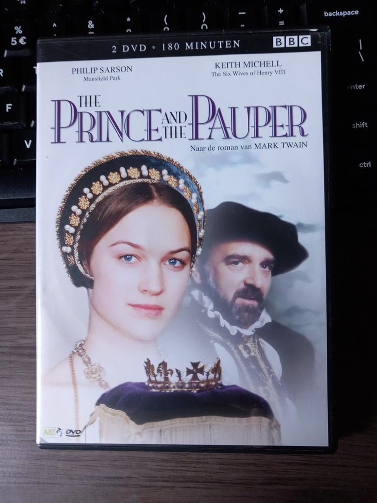 The Prince and the Pauper DVD (2 discs, 180 min), Alle leeftijden, Ophalen of Verzenden, Gebruikt, Drama
