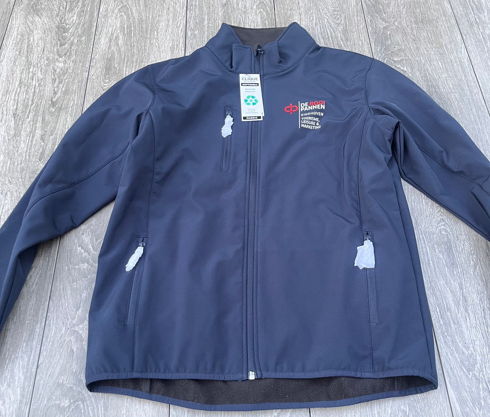 Softshell jas rooie pannen, Ophalen, Nieuw, Maat 52/54 (L), Blauw
