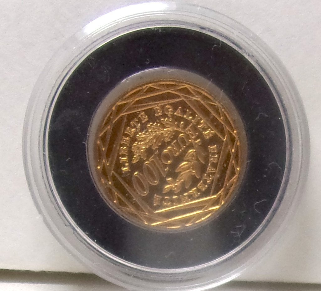gouden muntje, Ophalen, Frankrijk, Losse munt, Goud