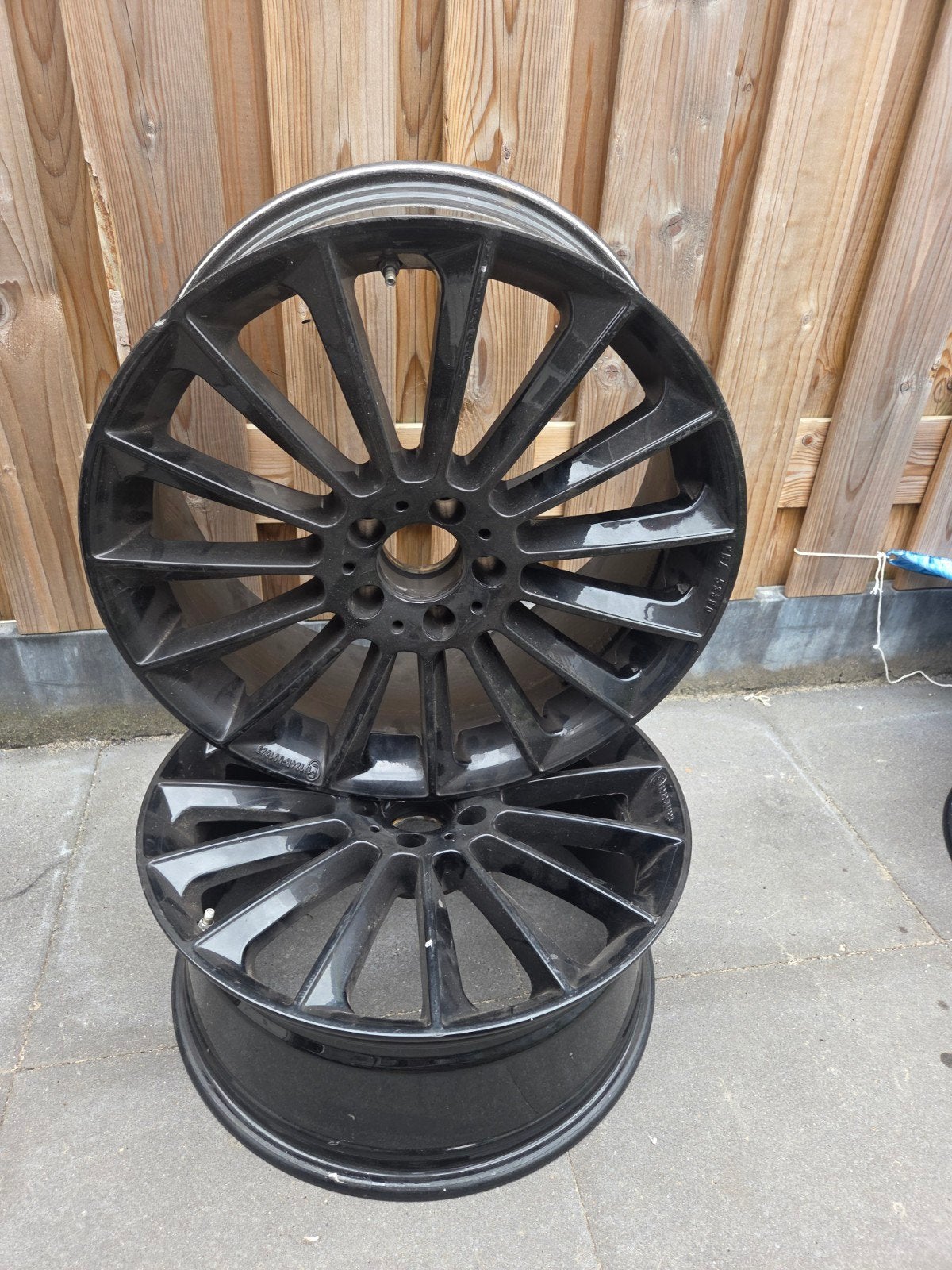 Mercedes amg velgen., Auto-onderdelen, Banden en Velgen, Velg(en), Zomerbanden, 19 inch, Gebruikt, Ophalen