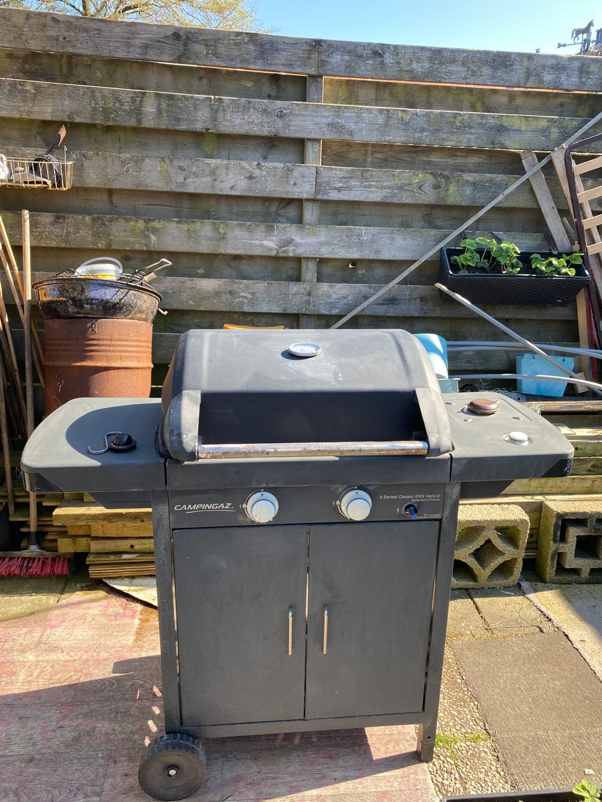 Campingaz 2 Series Classic EXS Vario D - Gasbarbecue Zwart, Ophalen, Gebruikt, Campingaz