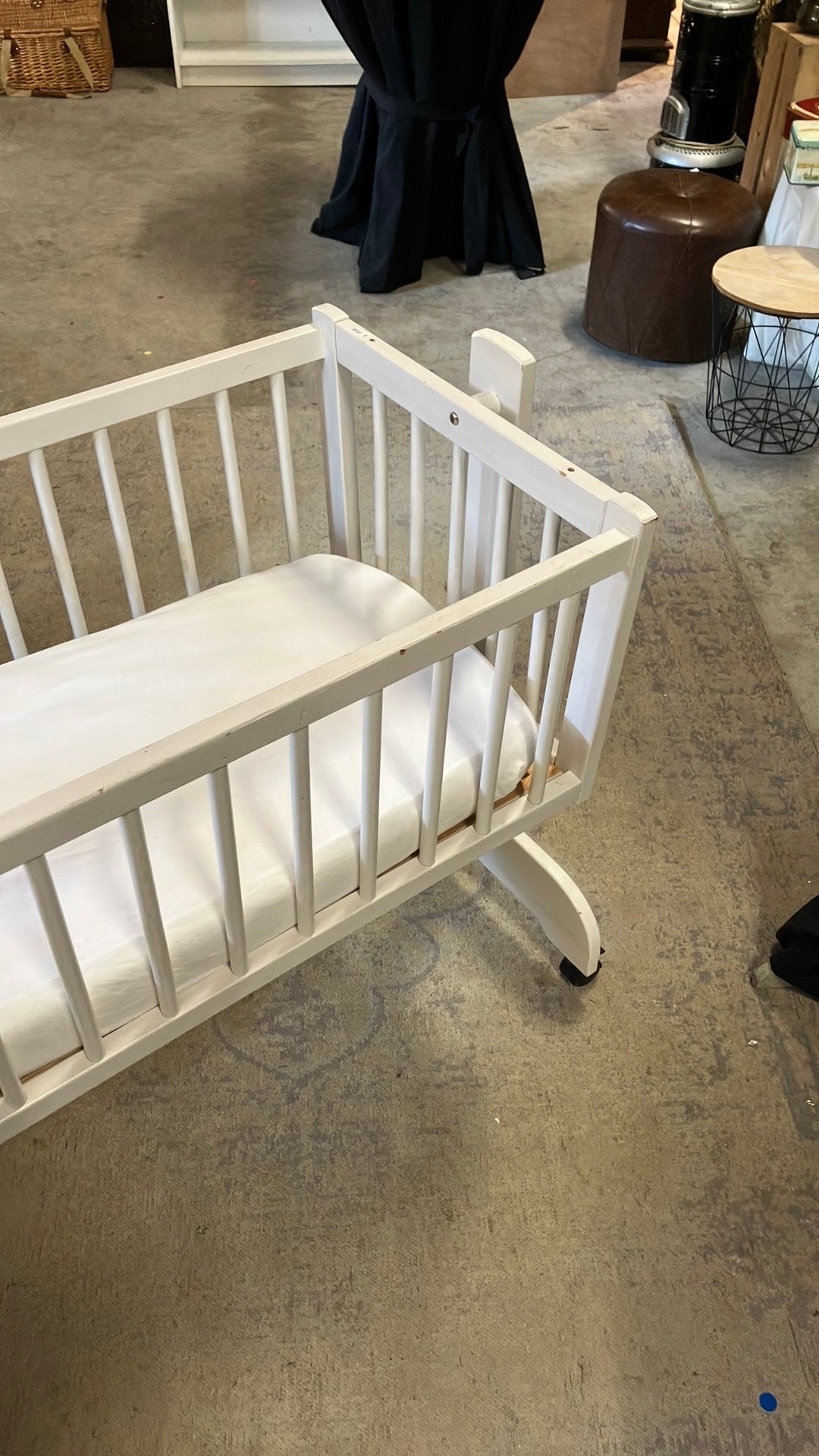Wieg schommelwieg Co Sleeper, Kinderen en Baby's, Ophalen, Zo goed als nieuw, Wieg