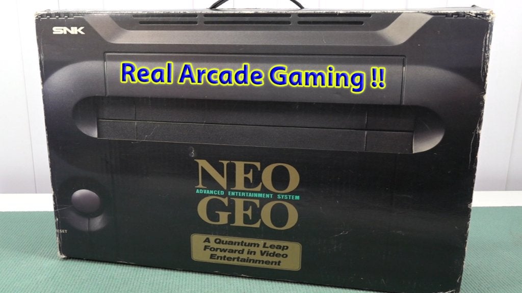 Neo Geo AES Boxed & Boxed Neo Geo Cd Controller, Spelcomputers en Games, Ophalen, Zo goed als nieuw