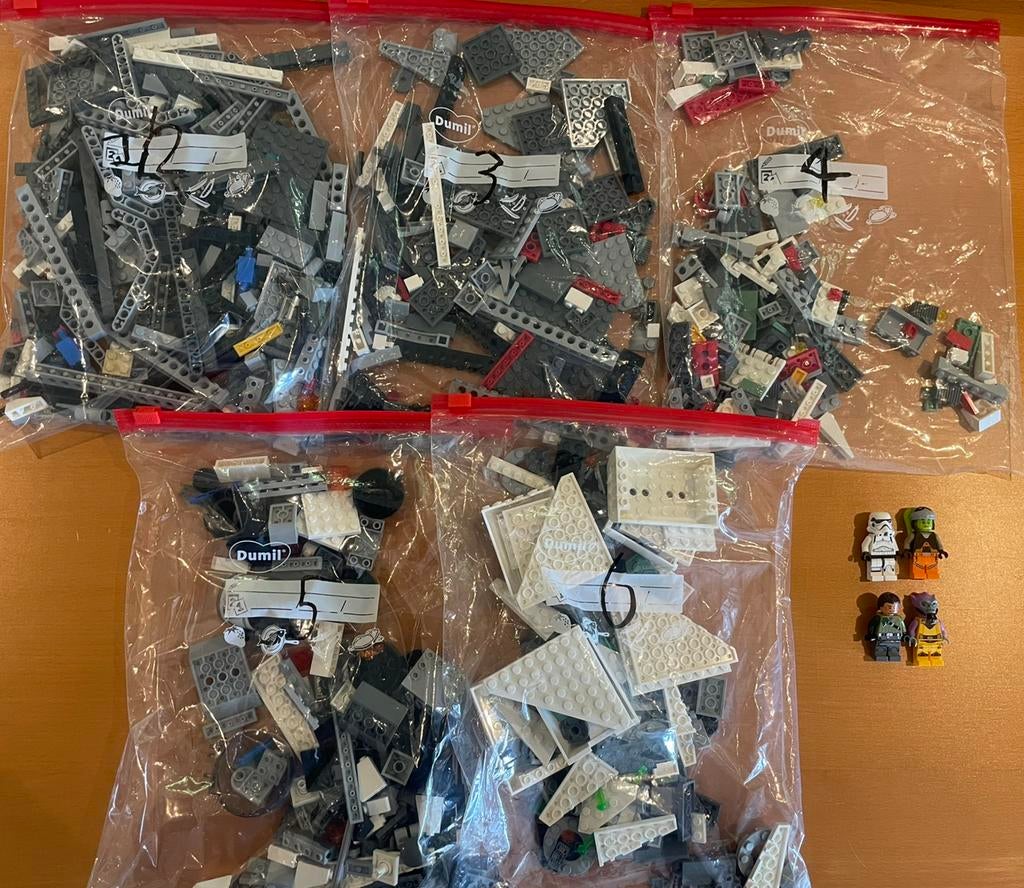 Lego Star Wars 75053 The Ghost, Star Wars, Lego, Compleet, Ophalen of Verzenden