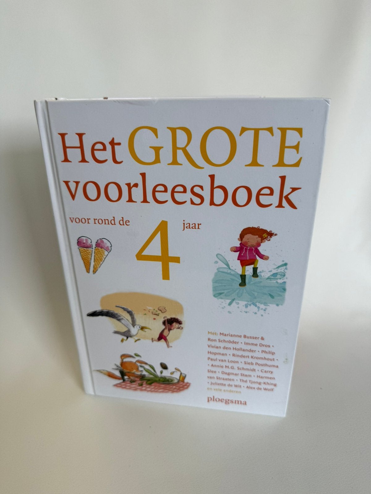 Het grote voorleesboek voor rond de 4 jaar, kinderboek, Boeken, Kinderboeken | Kleuters, Ophalen of Verzenden, Gelezen, Fictie algemeen