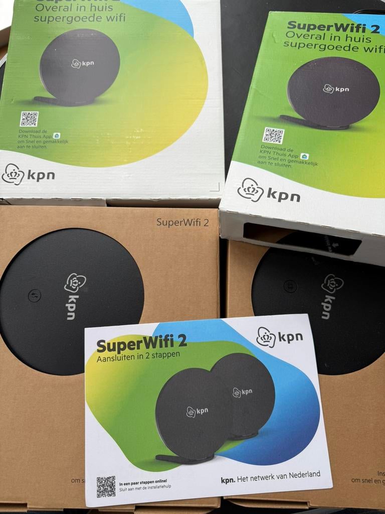 KPN super Wifi 2 versterkers uit Utrecht stad, Ophalen of Verzenden