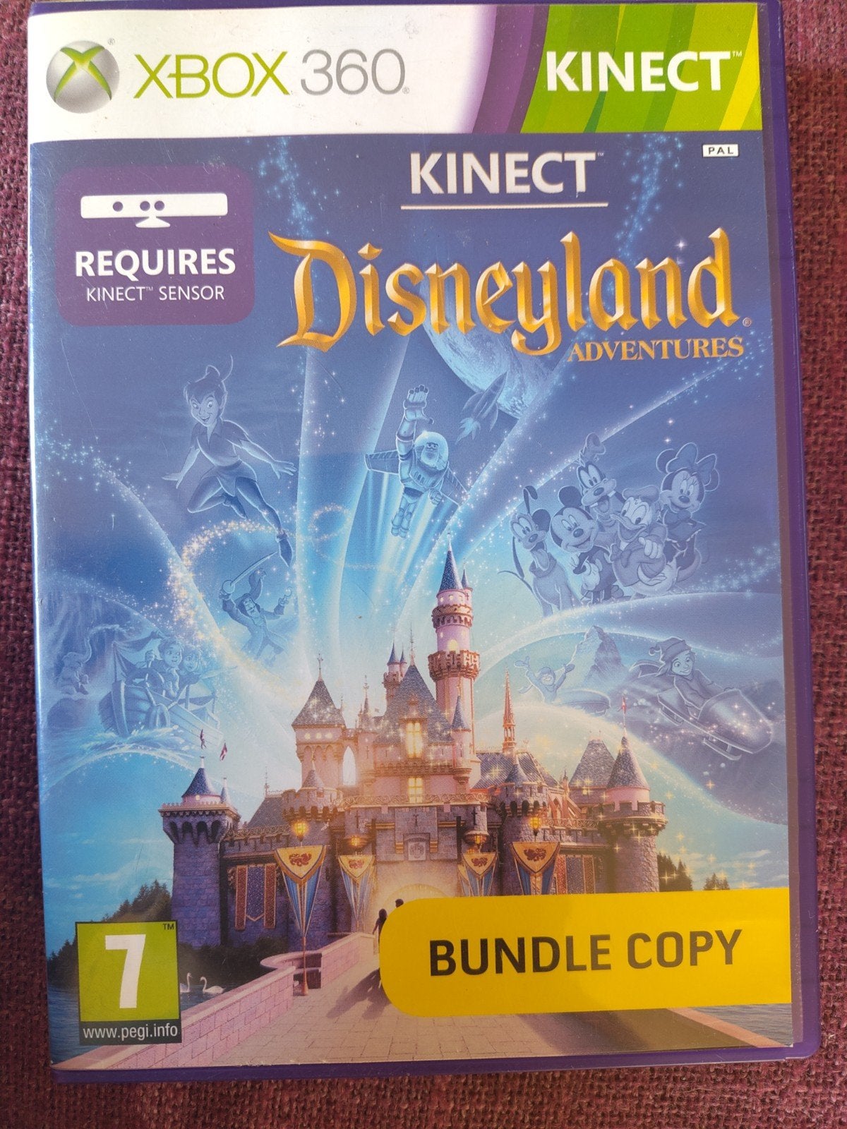 Disneyland Adventures Xbox 360 Kinect - Bundel Editie, Spelcomputers en Games, Avontuur en Actie, Gebruikt, 2 spelers, Eén computer