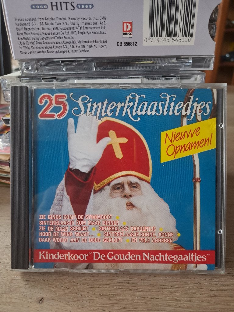 cd 25 Sinterklaasliedjes (Z243-95), Ophalen of Verzenden, Zo goed als nieuw