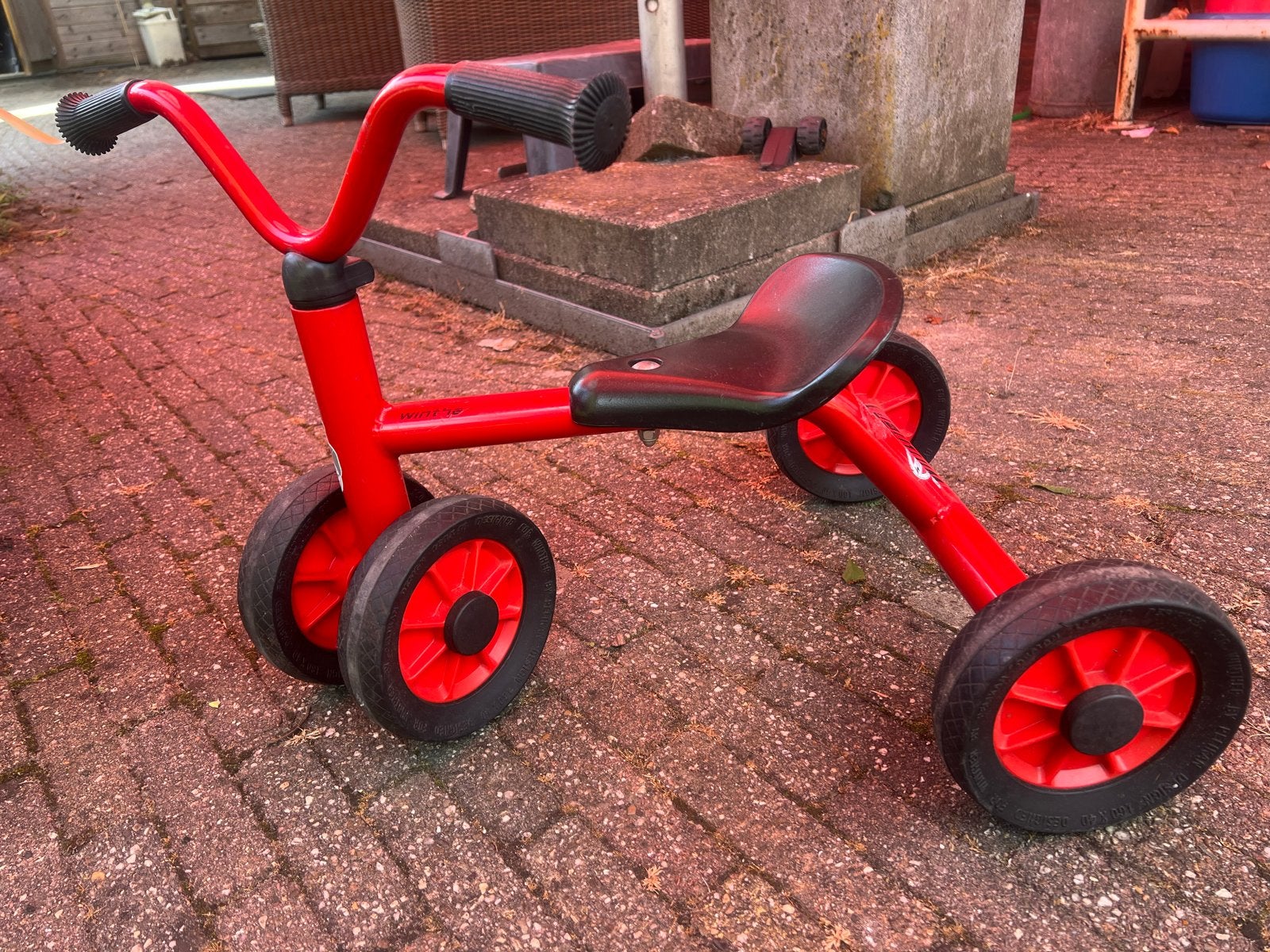 Winther loopfiets rood - Zo goed als nieuw, Ophalen of Verzenden, Zo goed als nieuw