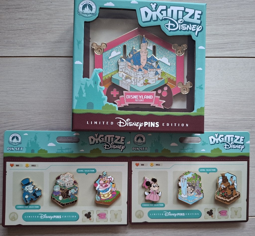 Digitize Disney Jumbo-pin - complete pin set, Verzamelen, Disney, Ophalen of Verzenden, Overige figuren, Nieuw