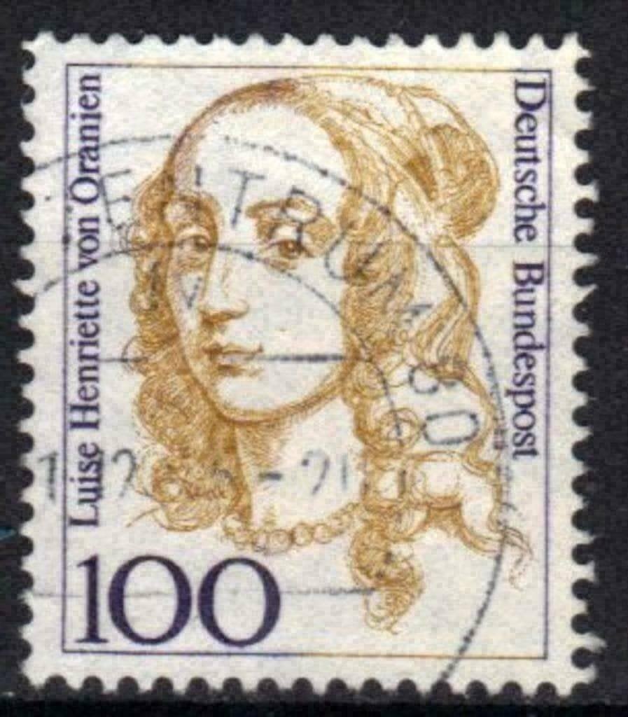 Duitsland Bundespost 1994 - Yvert 1588 - Beroemde vrouw (ST), Verzenden, BRD, Gestempeld