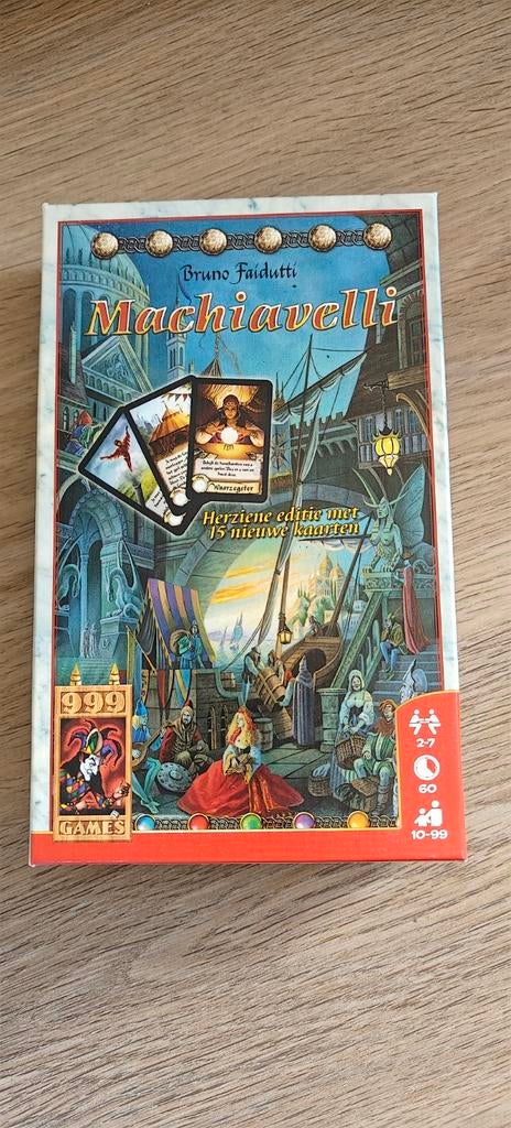 Machiavelli basisspel en uitbreiding De Donkere Landen, Vijf spelers of meer, Ophalen of Verzenden, Nieuw, 999 Games bv