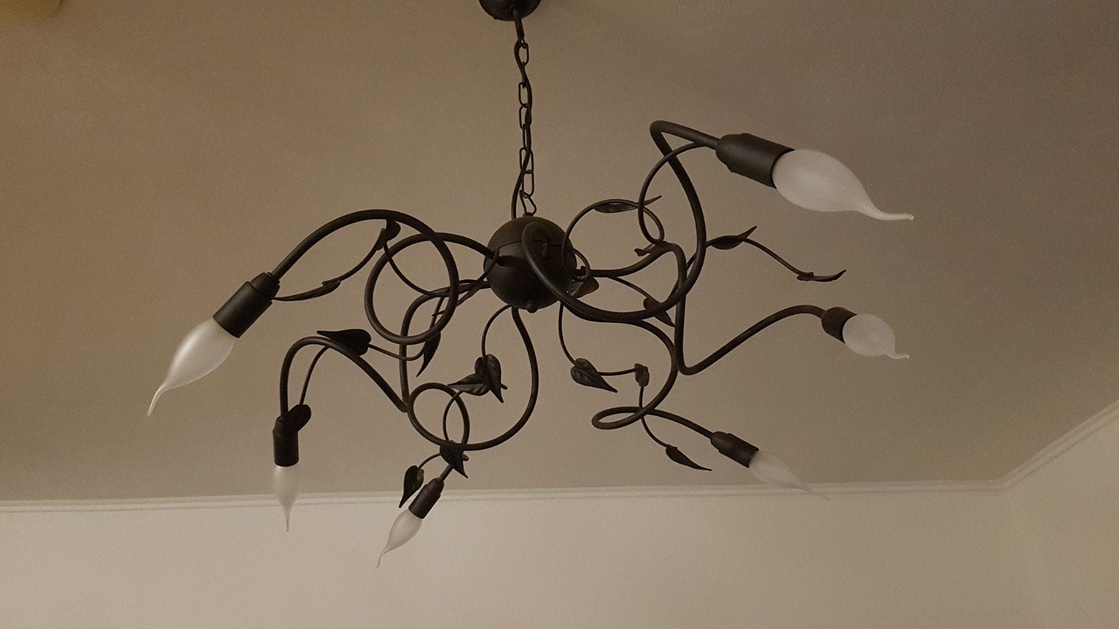 Hanglamp, Huis en Inrichting, Ophalen, Zo goed als nieuw, Metaal, E14 (klein)
