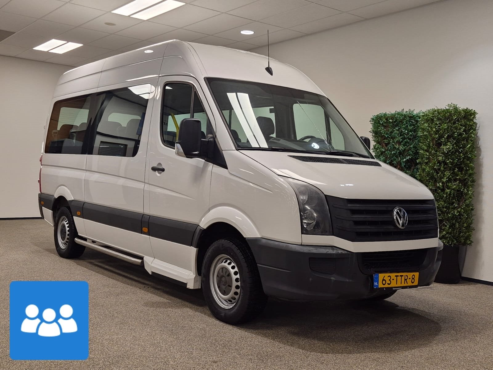 Volkswagen Crafter L2H2 Personenbus Groepsvervoer 9-pers., 13 km/l, Euro 5, Gebruikt, 2420 kg
