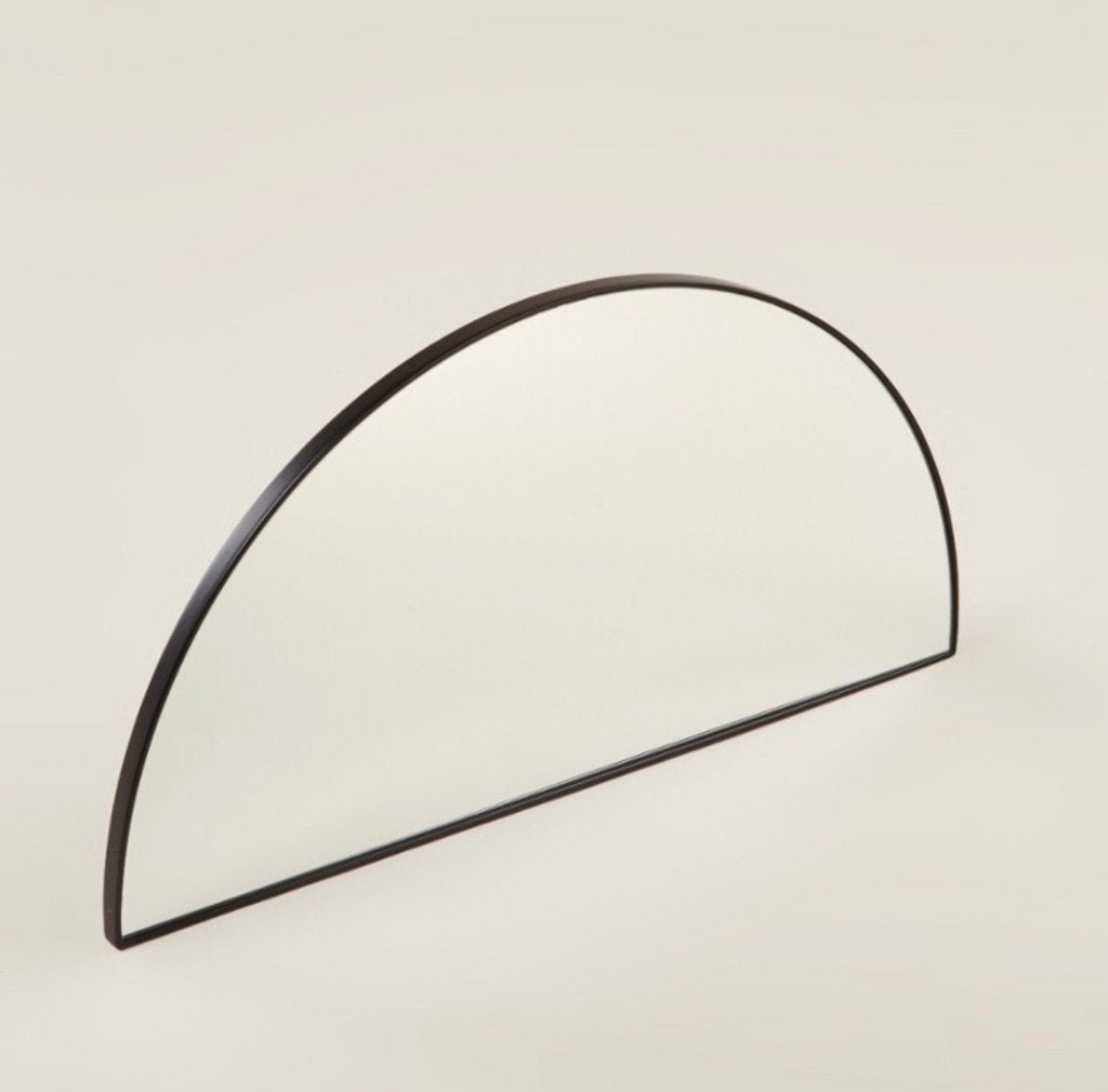AYTM Unity spiegel , Halve Cirkel , Zwart, Minder dan 50 cm, Nieuw, Ophalen of Verzenden, Minder dan 100 cm