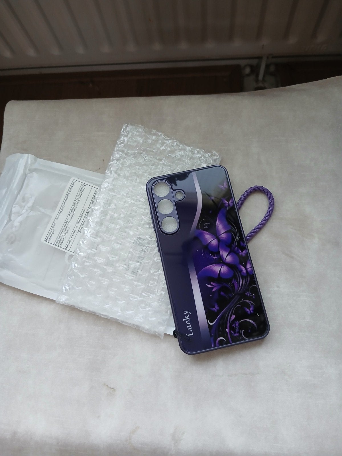 Telefoonhoesje paarse vlinder voor Samsung Galaxy S23 Plus, Telecommunicatie, Mobiele telefoons | Hoesjes en Frontjes | Samsung