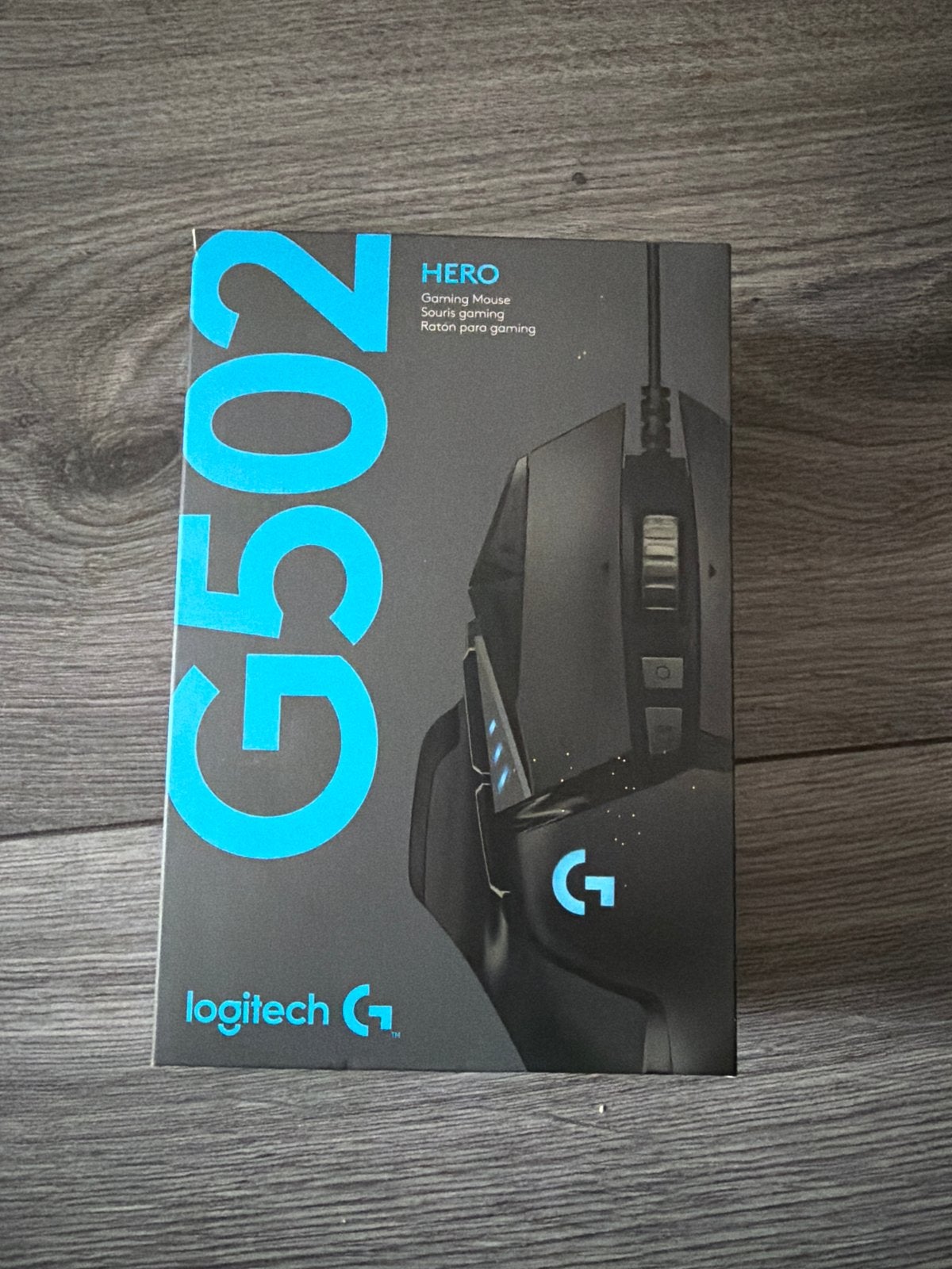 Logitech G502 HERO Gaming Muis - Nieuw in doos, Rechtshandig, Muis, Gaming muis, Nieuw