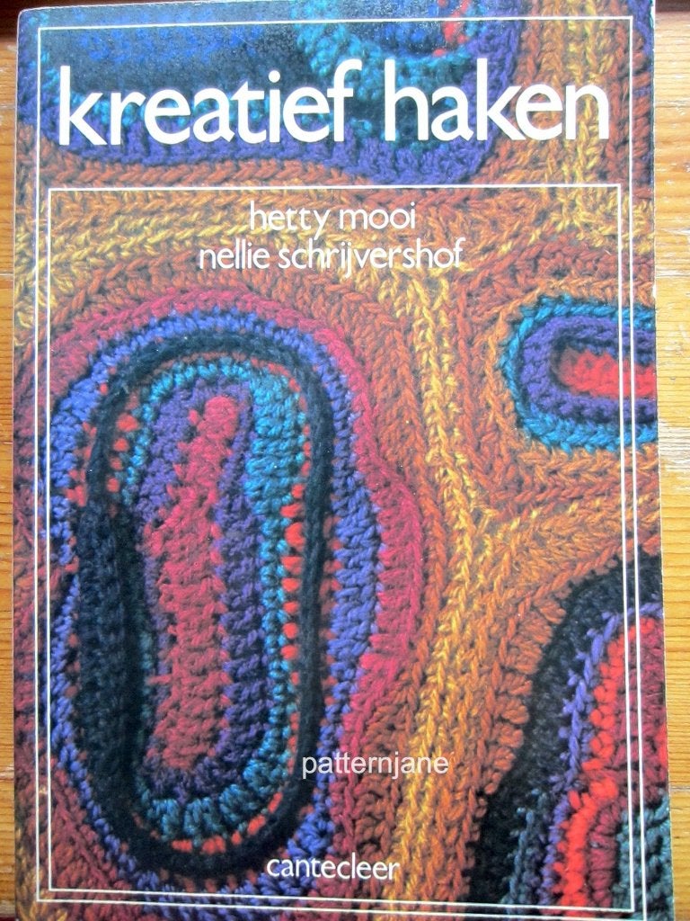 kreatief haken: hetty mooi en nellie schrijvershof, Verzenden, Zo goed als nieuw, Haken, Patroon of Boek