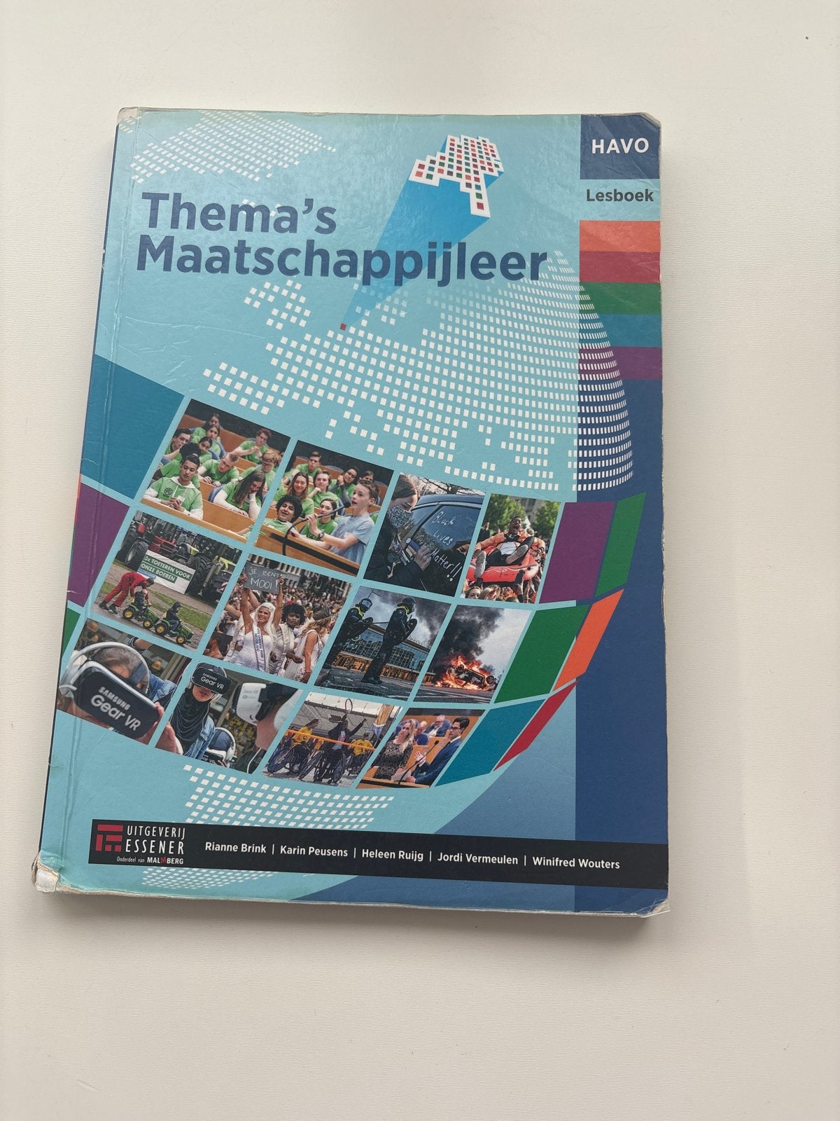 Thema's Maatschappijleer HAVO Lesboek, Boeken, Ophalen of Verzenden, Gamma, Gelezen, Overige niveaus