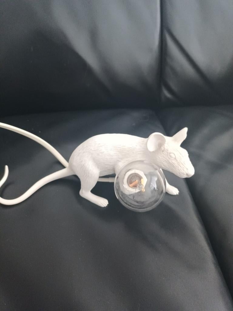 Seletti Muis Lamp Zittend - Inclusief alle toebehoren, Ophalen of Verzenden, Zo goed als nieuw, Modern, Speels, Design