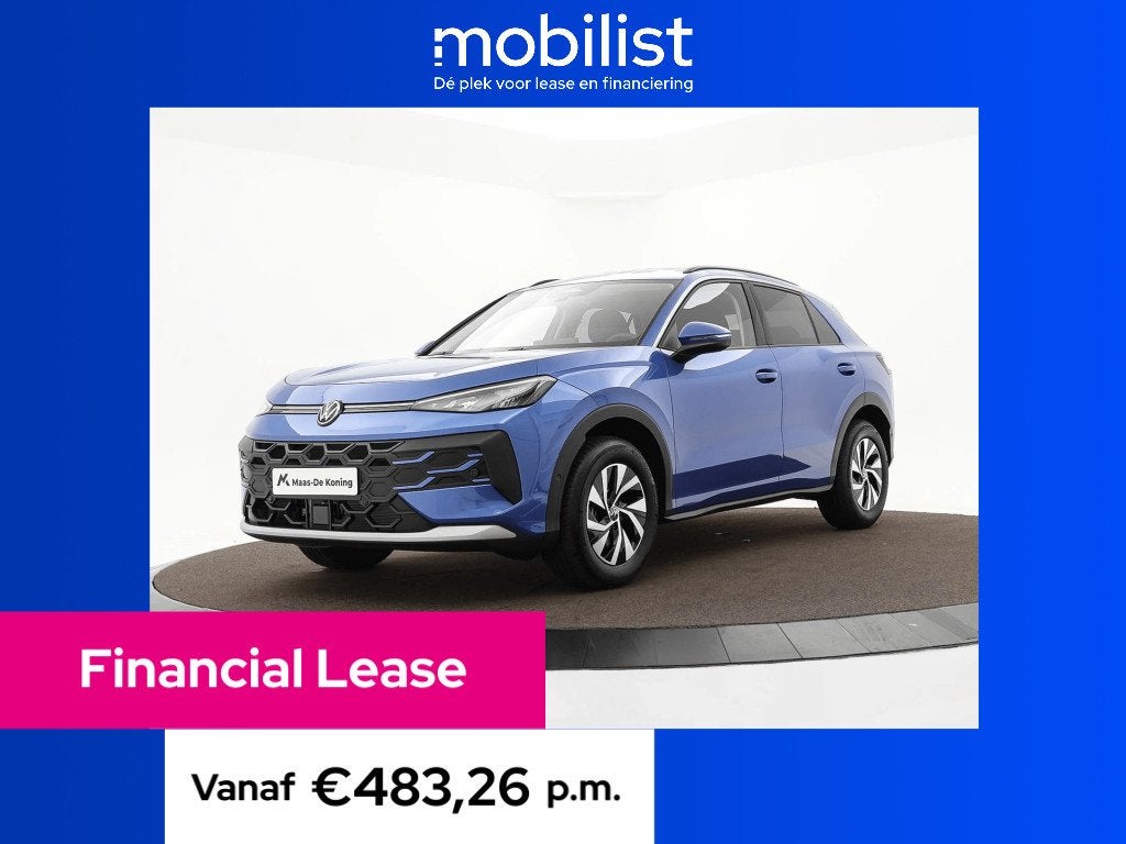 Volkswagen T-Roc Limited Edition 1.5 eTSI 116 PK 7 versn. DS, Automaat, 1498 cc, Blauw, 116 pk